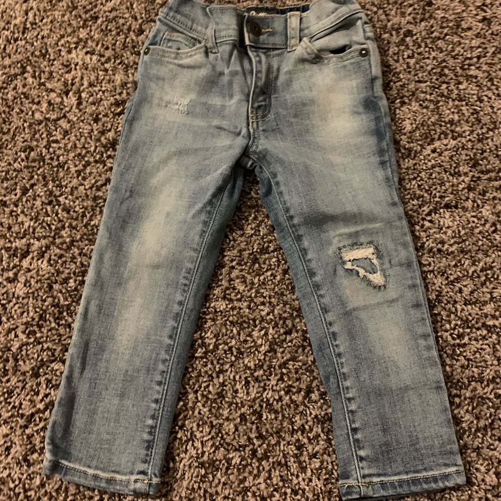 Boys light blue boot cut jeans